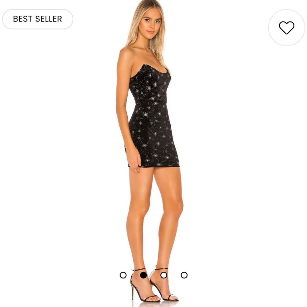Superdown Stevie sweetheart dress size XS